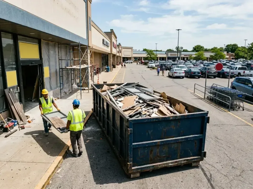 retail-store-renovation-debris-003 — frequently asked questions, Roll-off Dumpster Rentals in Rosaryville, MD